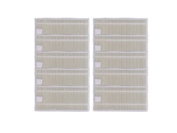Filtros hepa 10 peças aspirador de pó robótico com filtro hepa para conga slim 890 /750 peças de aspirador de pó robótico