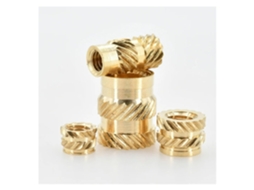 Porcas De Inserção Termofusíveis Latão Para Impressoras, M1, M1 4, M1 6, M1 7, 50 100 Peças, Porcas De Travamento Metal