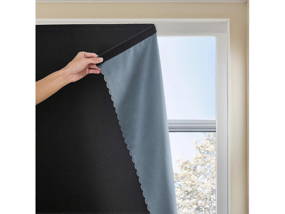 Cortinas De Janela Do Último Modelo De 2025, Cortinas Blackout Para Quarto - Cozinha Com Isolamento Térmico