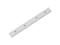 Ferramenta De Carpintaria Fixture Jig De Riel T De Liga De Alumínio 200mm Com Ranura T E Mitre (m6)