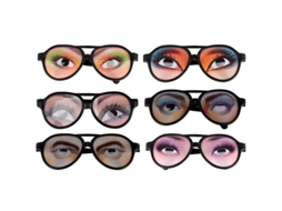 8pcs Óculos Engraçados Allinless