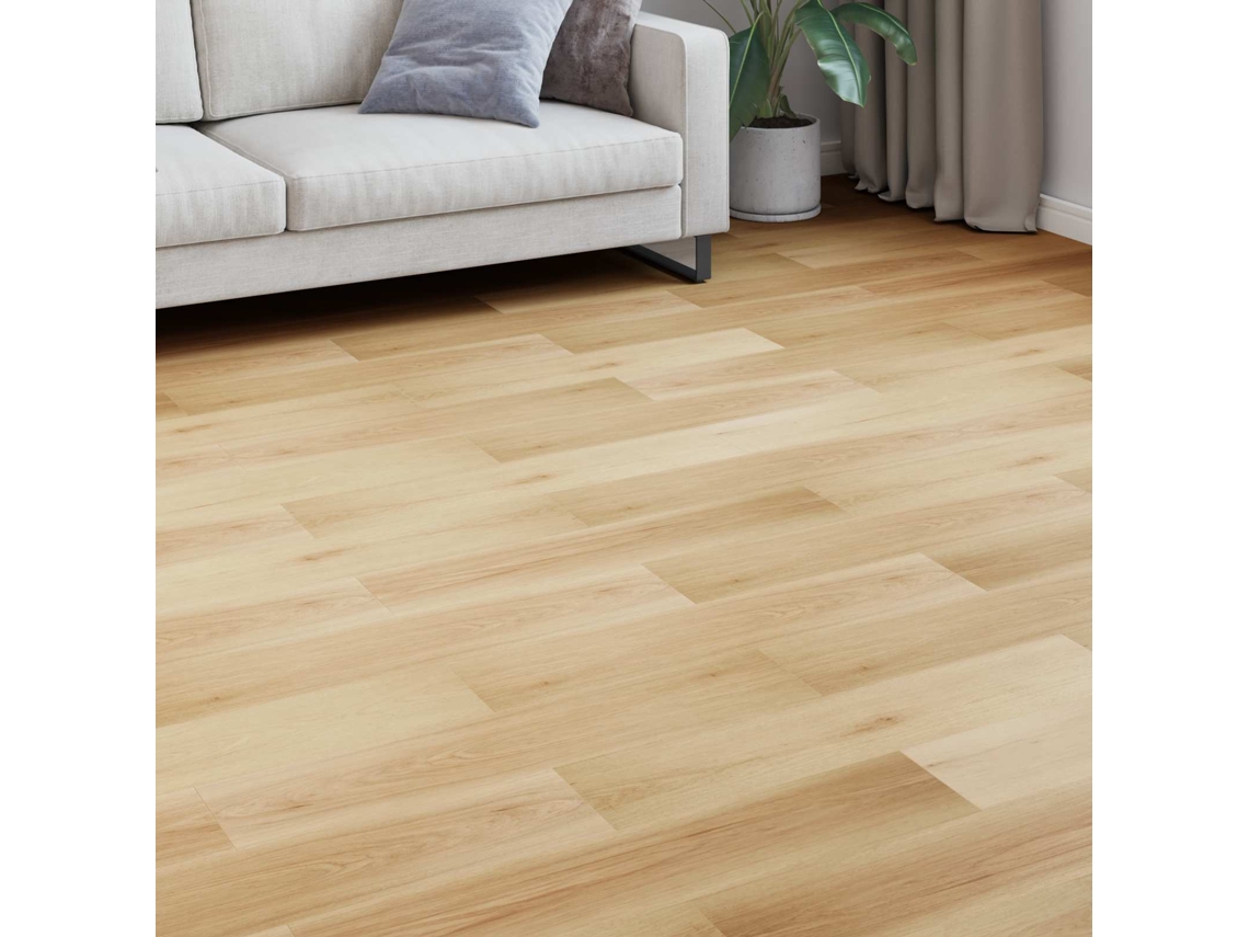 Vidaxl Piso Laminado Maple Claro 101 X 20 X 0,8 Cm 15 Unid.