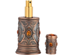 Frasco de perfume Antiga Metallic League Spray de 15ml, À Prova De Vazamentos E Portátil.