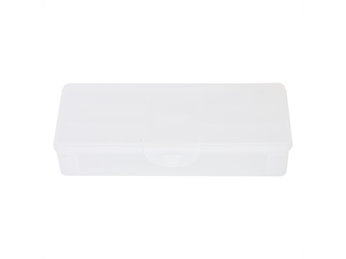 Caja Portátil Transparente De Doble Capa Para Armazenamento De Ferramentas De Manicure E Unhas