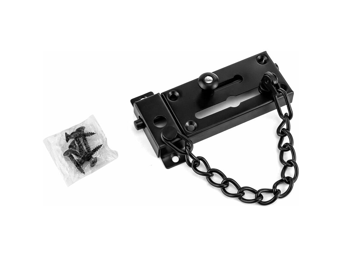 Fechadura De Porta, Corrente Proteção Porta Em Aço Inoxidável, 1 Unidade.