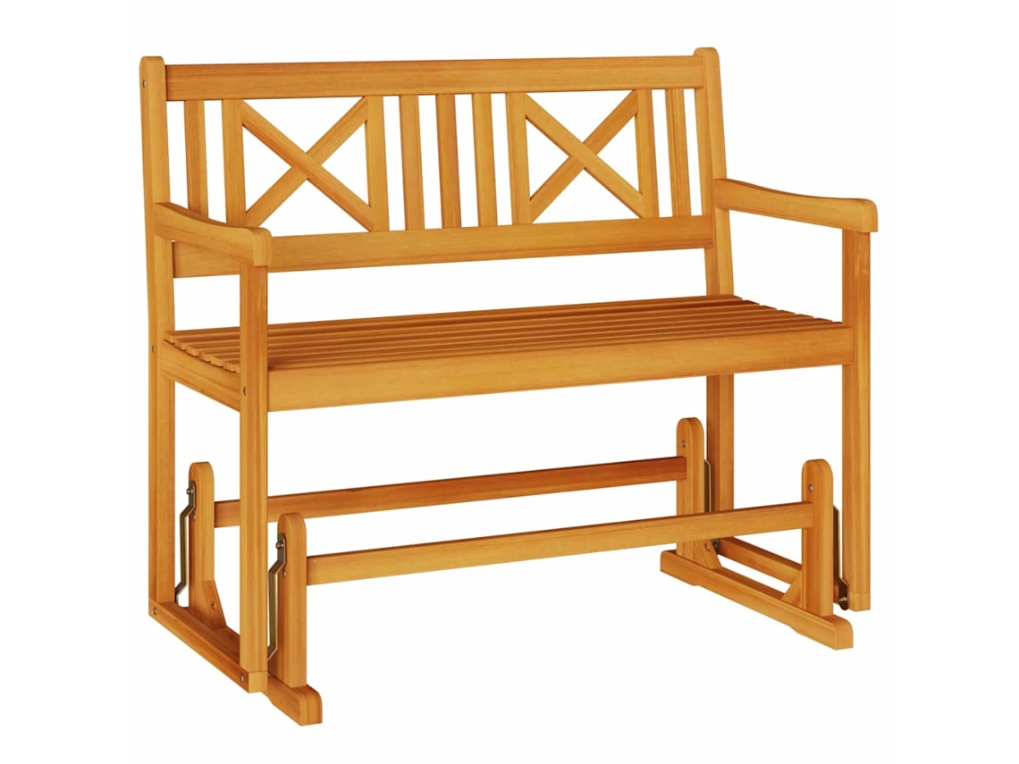 Conjunto 1 Móveis De Jardim Vidaxl Castanho Madeira De Acácia Maciça (110 X 59 X 97 Cm)