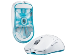Rato Yizhood S450 Young Dpi26000 Wired Paw3395 Dual Mode 2.4g Leve E Sports Office Pc Gamer Acessórios Presentes Azul