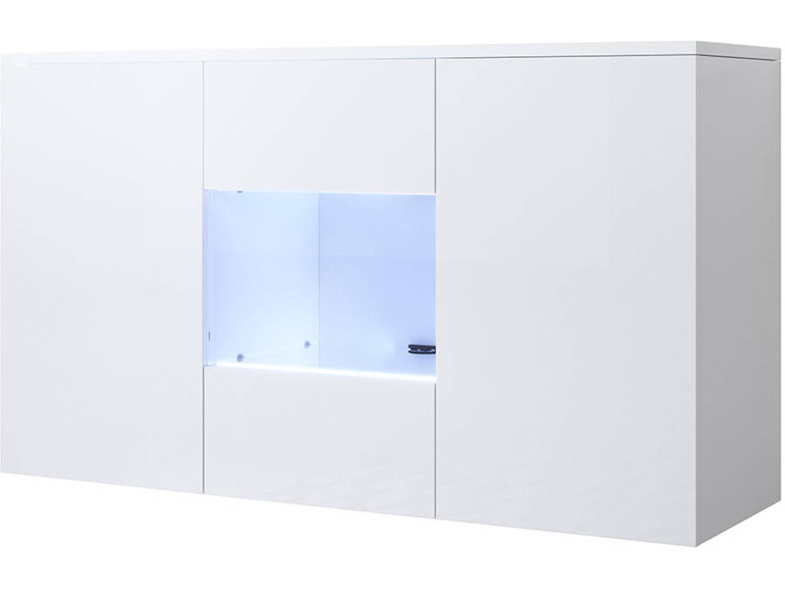 Aparador Luke MÓVEIS BONITOS (Branco - 120x40x70 cm)