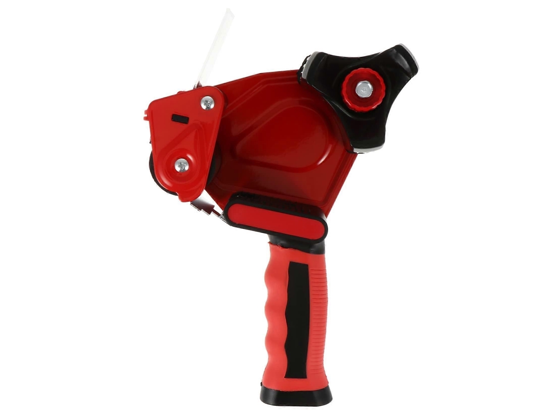 Dispensador de Fita Adesiva Ergonômico e Portátil com Cortador Integrado para Embalagem em Armazéns e Caixas de Mudança. GOKOCO