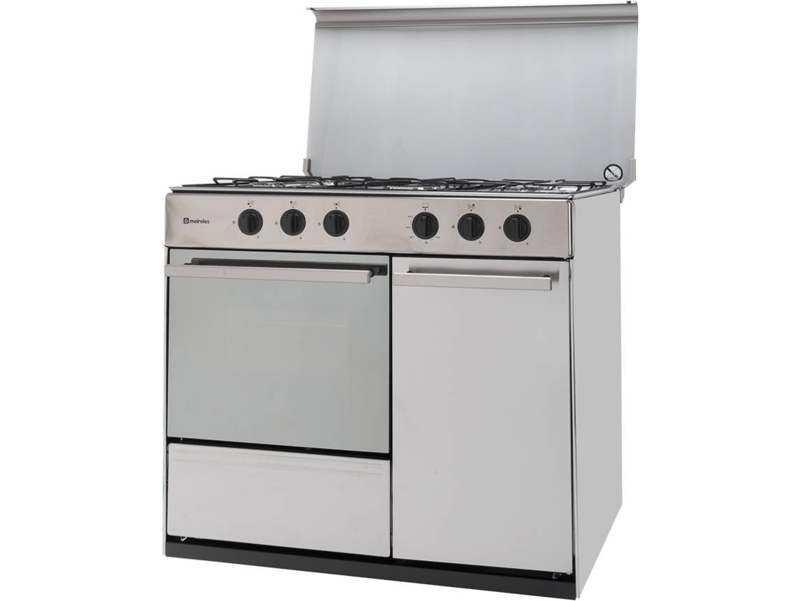 Fogão MEIRELES N 921 X (55 L - Gás Butano-Propano - Inox)