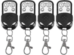 Controle Remoto Universal Para Abridor De Porta De Garagem - Controle Remoto Automático Para Portão E Chaveiro Compatíveis Com Garagem Automotiva
