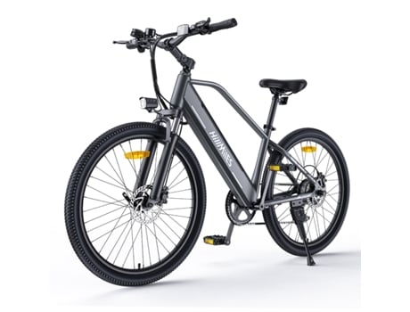 Bicicleta Elétrica Hillmiles Miletrail 1 Motor 350w Bateria 36v13ah Pneus De 26 Polegadas Travão De Disco De Óleo Cinza