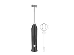 Espumador Elétrico de Leite, para Ovos, Preto AQUAFORGE