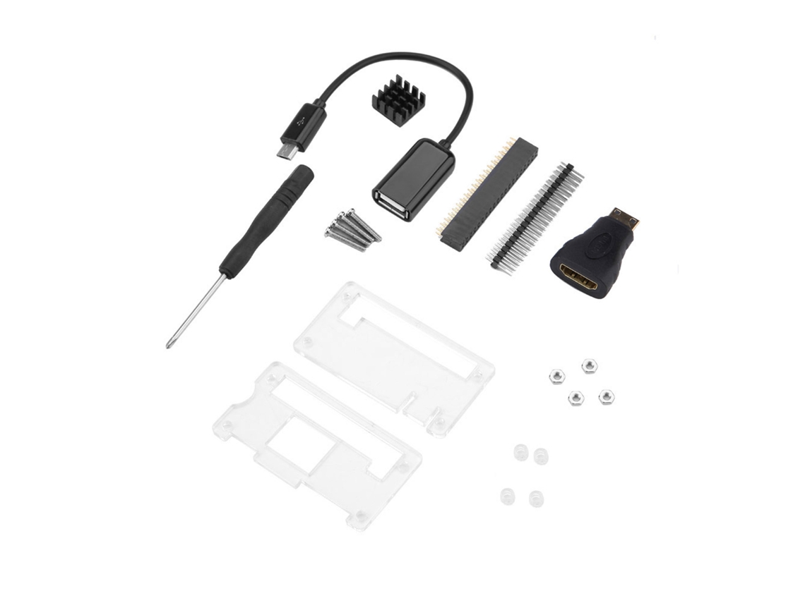 Kit Básico Acessórios Para Raspberry Pi Zero W/zero