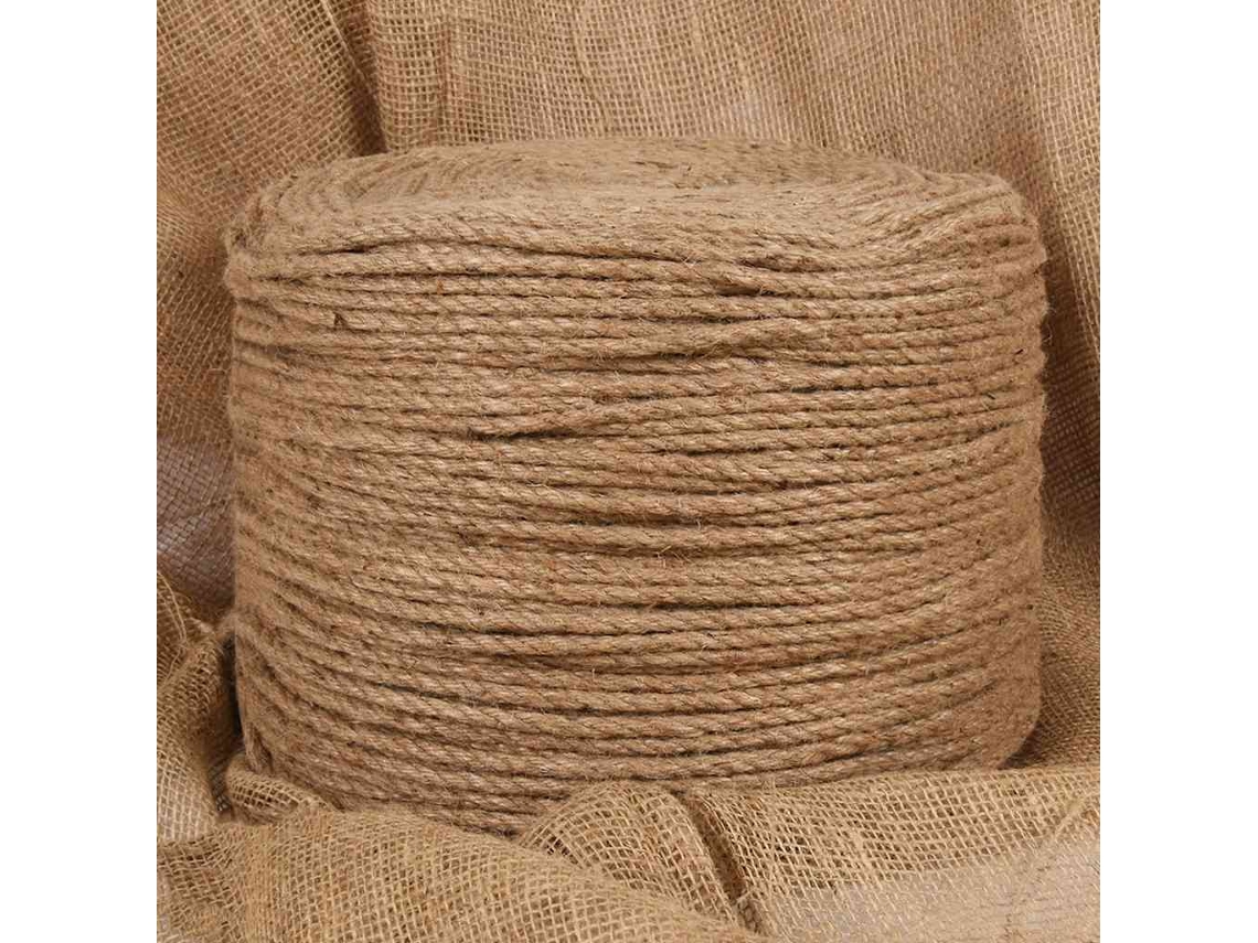 Vidaxl Corda 100% Juta 6 Mm 500 M