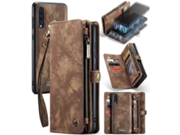 Caseme-008 Para Samsung Galaxy A30s/a50s/a50 Capa Flip De Couro Multifuncional Removível