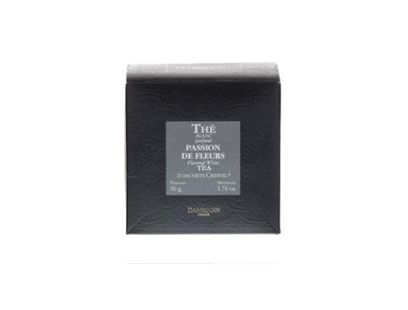 CHÁ Branco em Bolsas Passion de Fleurs 25UN