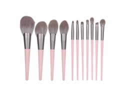 Juego de brochas de maquillaje de pelo suave Vante para polvos, rubor, sombras y purpurina