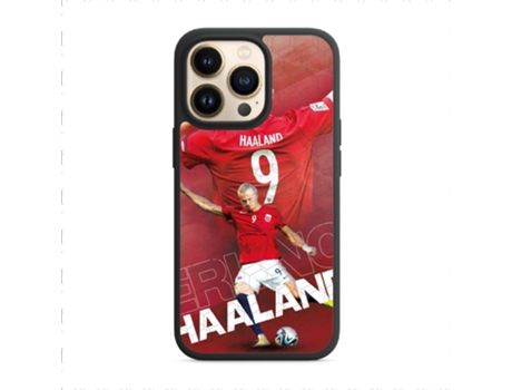 Capa Oficial Protetor para iPhone 14 Pro PHONECASES3D Pele Sintética Preto