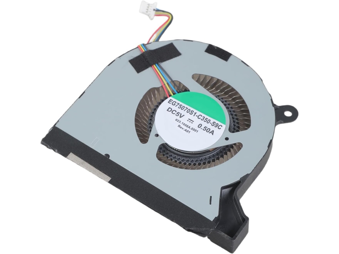 1 Dissipador De Calor Com Ventoinha De 4 Pinos Dc5v Para Cpu/gpu De Laptops