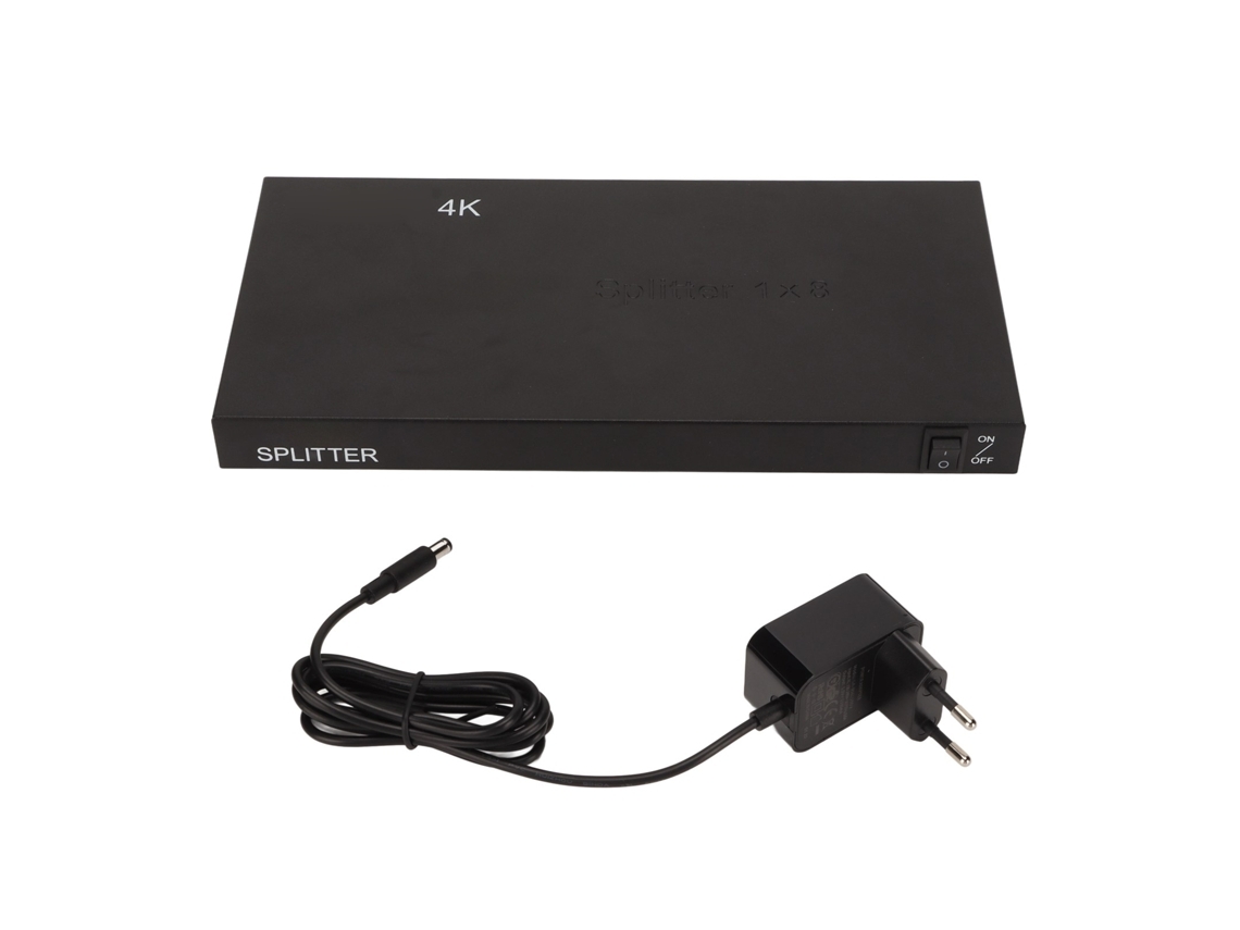 Divisor De Interface Multimídia 4k De Alta Definição 1x8 | Sem Marca