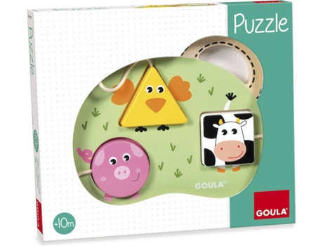 Puzzle  Farm Animals (3 Peças)