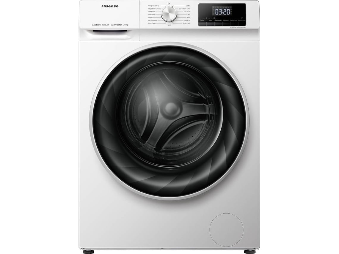 Máquina de Lavar Roupa HISENSE WFQY1014EVJM (Outlet Grade B - 10 kg - 1400 rpm - Branco)