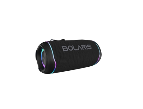 BOLARIS 5.4 Altifalante Sem Fios Parma Ipx6 16W Bluetooth com Efeitos de Iluminação Led Preto