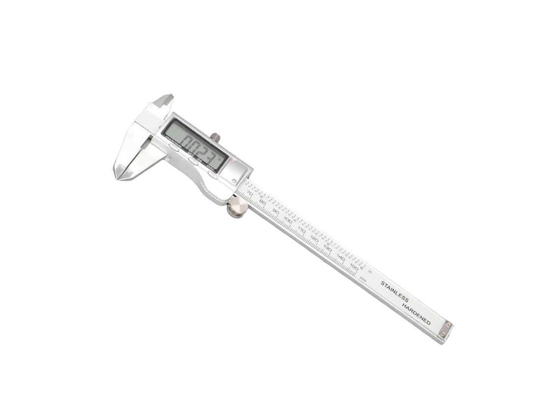 Paquímetro Digital Health Gear, Eletrônico De Liga Zinco 150 Mm Com E