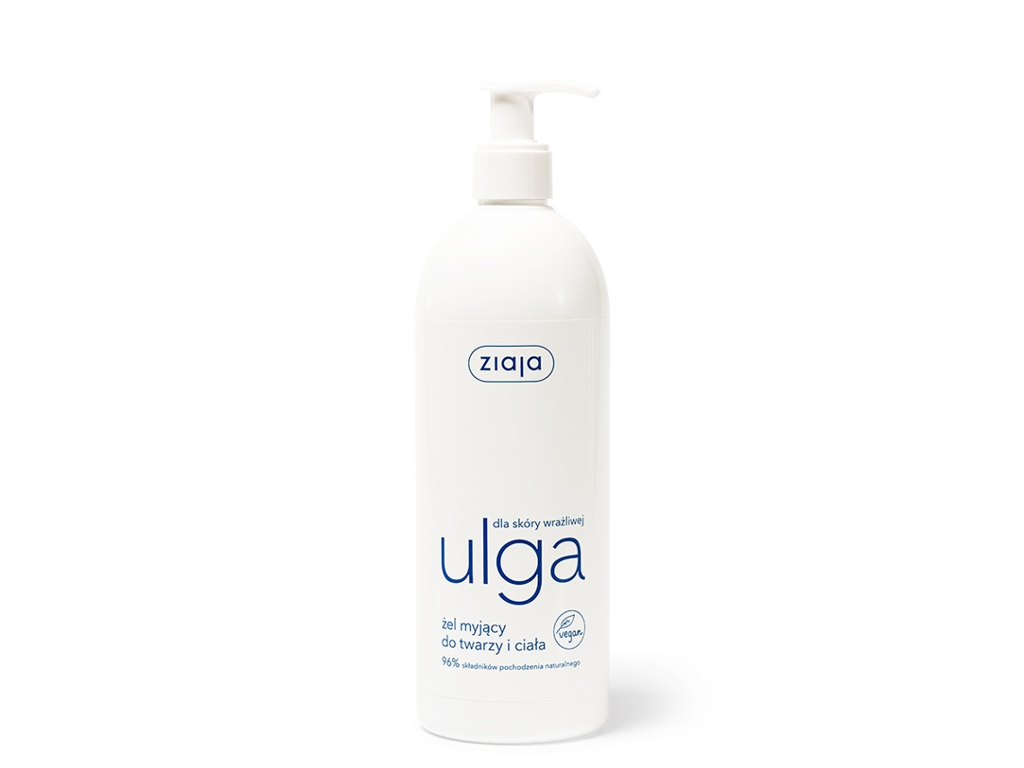 Gel De Limpeza Facial E Corporal Ziaja Ulga, 400ml. Ajudando A Purificar E Nutrir Sua Pele Todos Os Dias.