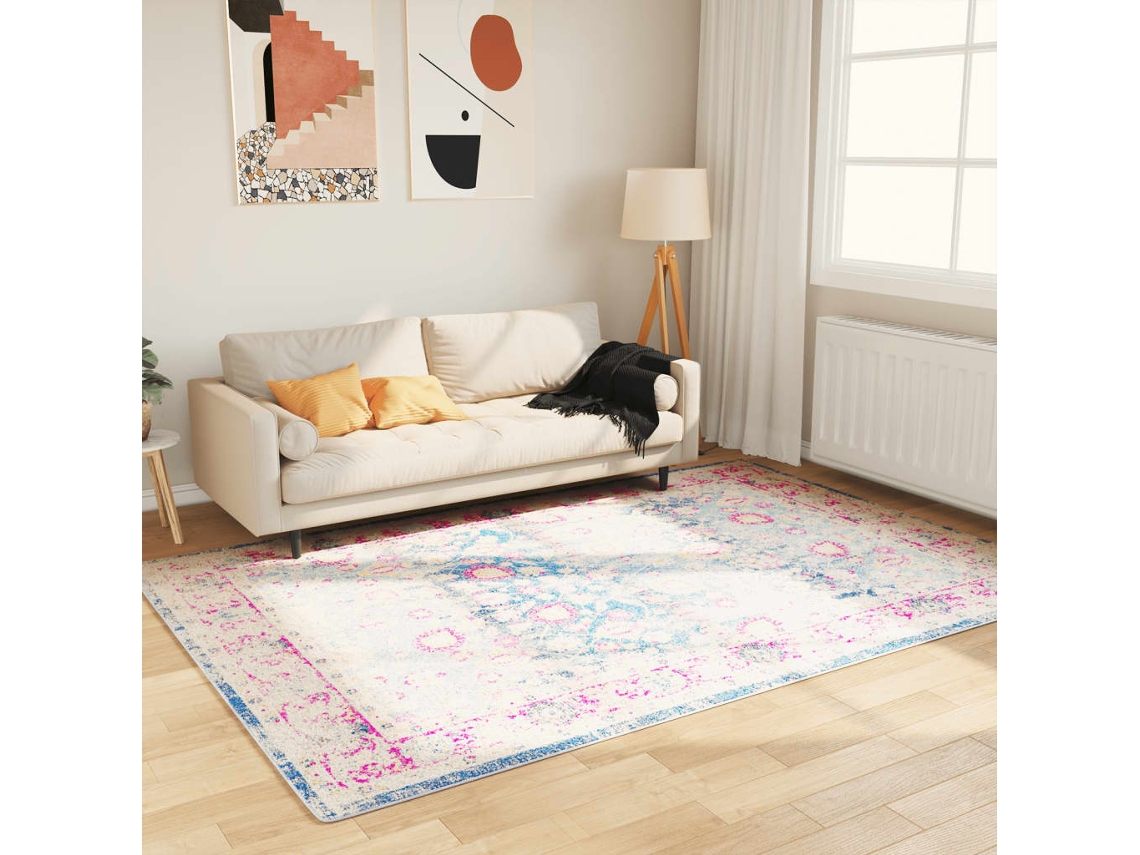 Vidaxl Tapete Lavável 160x230 Cm Multicor