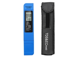 Yuru medidor tds ec portátil com display lcd 3 em 1 teste de qualidade da água para aquário piscina azul