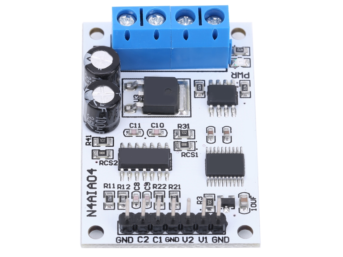 COLETOR Analógico de Tensão e Corrente 4-20mA RS485 ADC Modbus RTU 03 06 de Alta Precisão S/MARCA