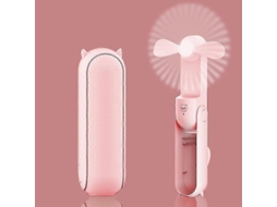 Ventilador Portátil Com Bateria De 4800 Mah E Bolso.