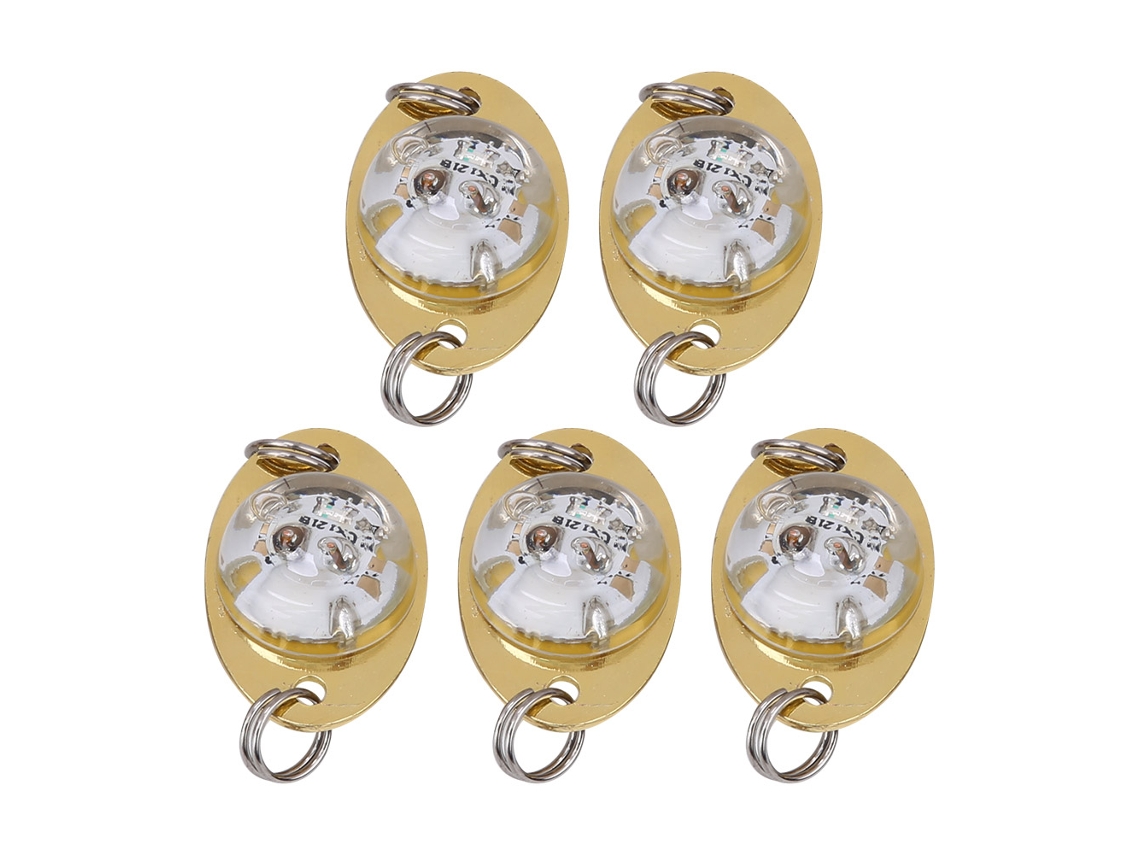 Luz Subaquática Led para Pesca Noturna 5pc