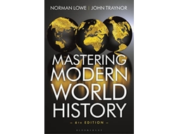 Livro Mastering Modern World History de Norman Lowe e John Traynor (Inglês)