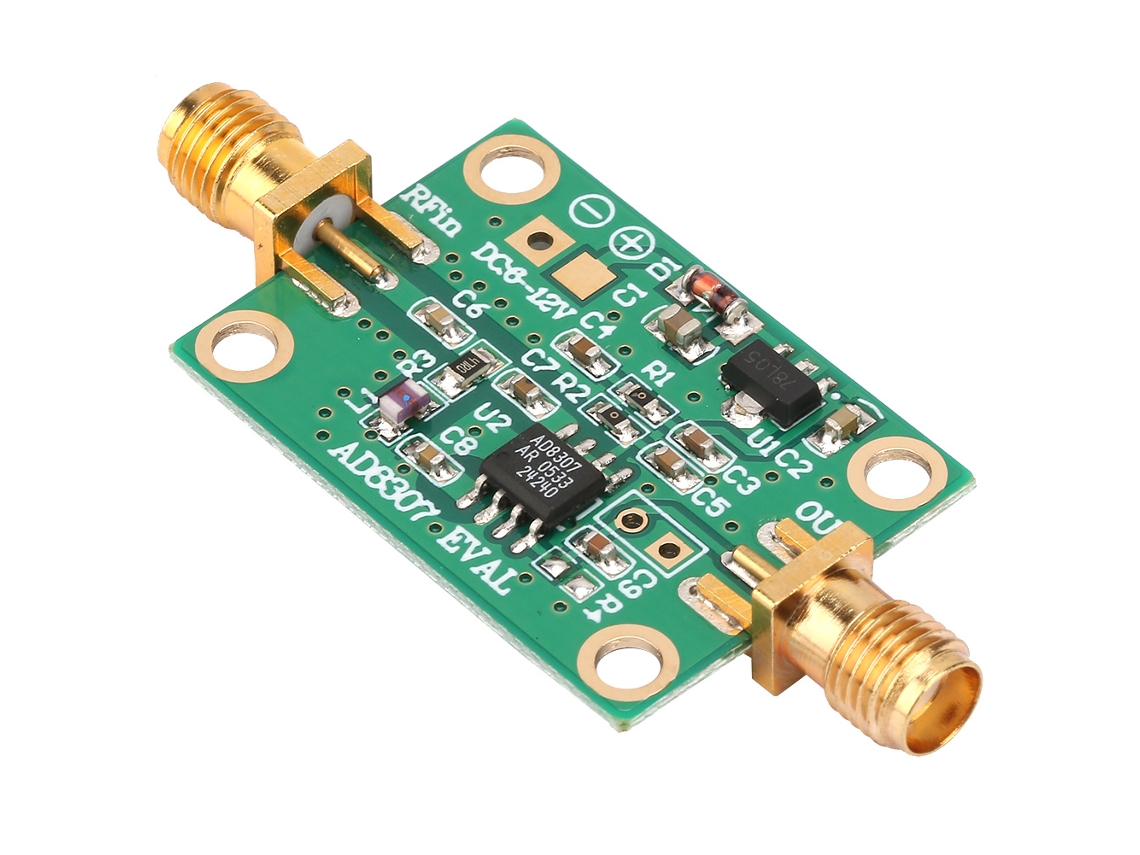 Laxiscreed Medidor De Potência Rf Ad8307 Com Teste Logarítmico E Detecção De Banda Ampla