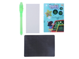Tábua De Desenho 3d Com Luz Fluorescente Para Crianças Brinquedo Educativo Azul M