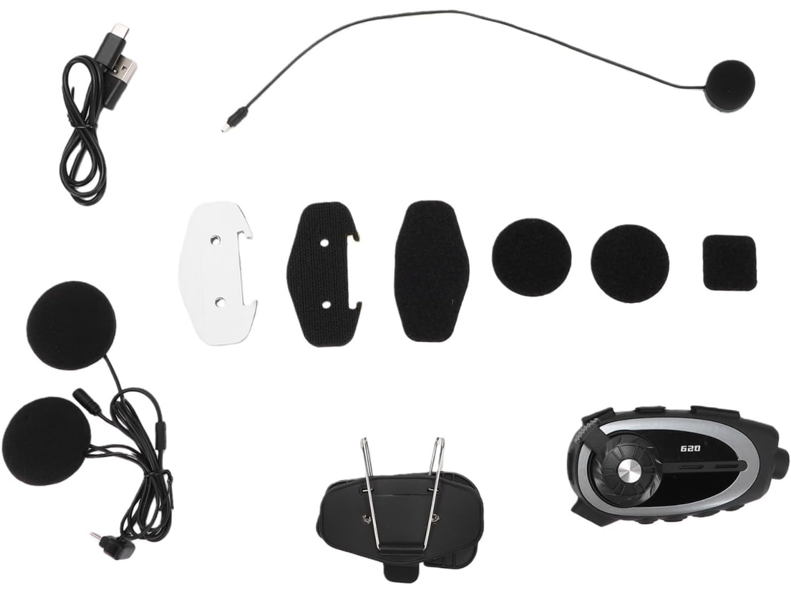 Vikye Casque De Moto Casque Bluetooth Com Câmera 1080p, Bluetooth 5.4 Ipx6