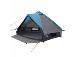 Conjunto 1 Barraca De Camping Vidaxl Azul Tafetá (431 X 366 X 185 Cm)