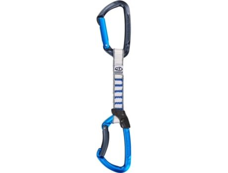 Conjunto de 6 Ganchos Rápidos de Alpinismo CLIMBING TECHNOLOGY Lime Set Ny Pro 12 Cm