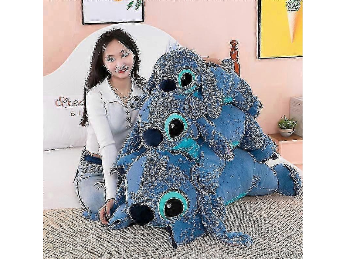 Pelúcia Stitch Macia, Pose Deitada, Presente E Travesseiro