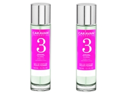 Conjunto de 2 Perfumes CARAVAN para Mulher Nº3 150Ml