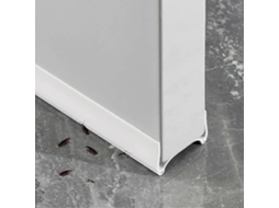 Lurelia Corta-vento Inferior Para Porta Dupla Três Camadas Pvc 96 Cm 1 Cm 4,8 Cm Parte Inferior Impermeável