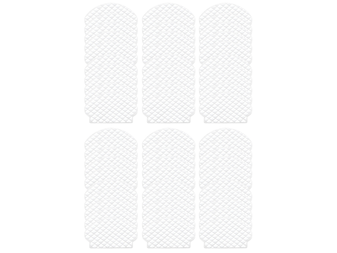 60 peças panos descartáveis para esfregão, para ecovacs deebot ozmo 950 920 905, peças de reposição para aspirador de pó