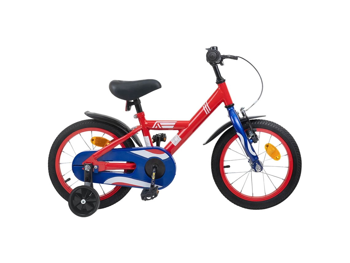 Vidaxl Bicicleta Infantil 16 Polegadas Para Crianças De 4 A 6 Anos