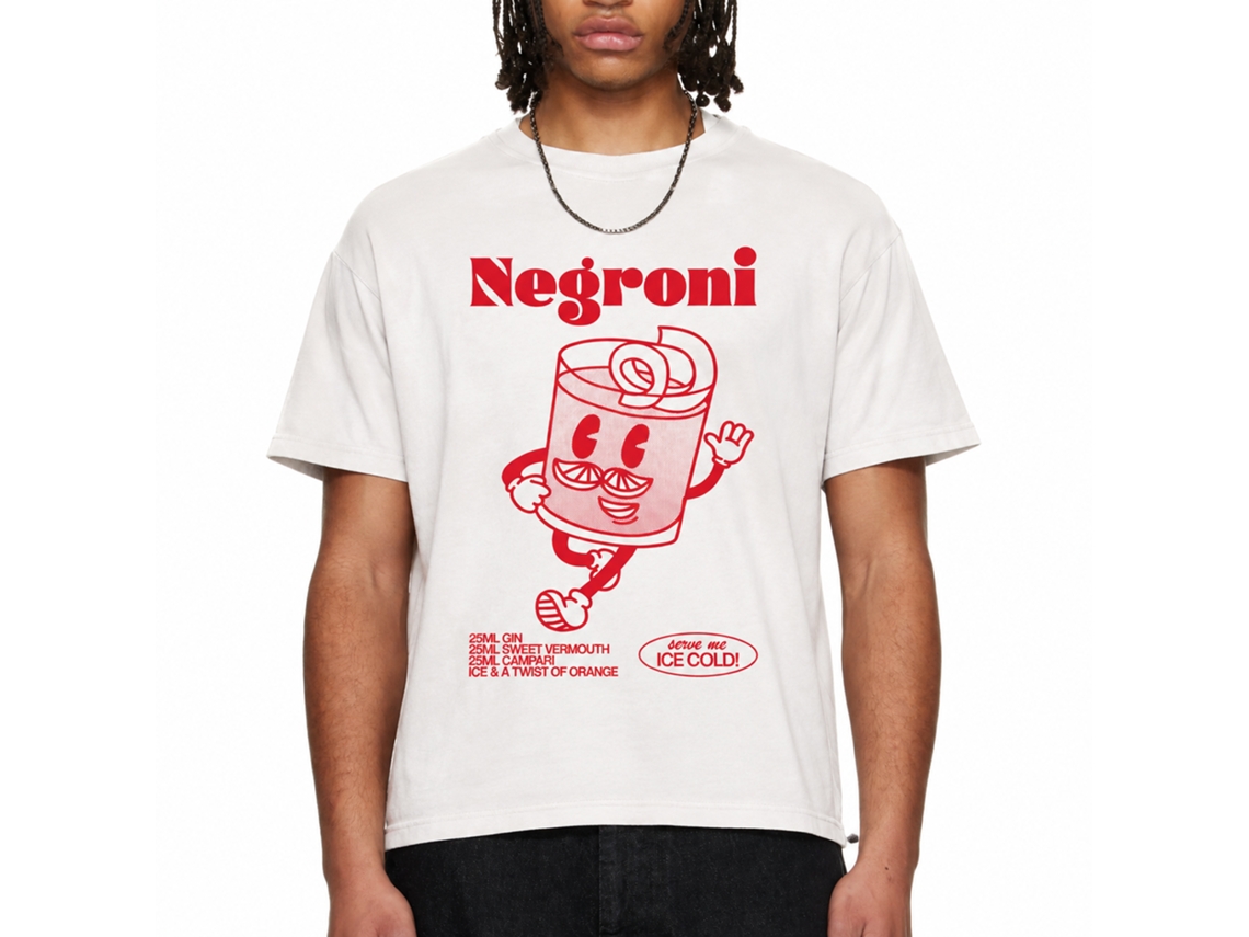 Rockinstone Mr. Negroni Goodie Works T-shirt Unique Designer Style
