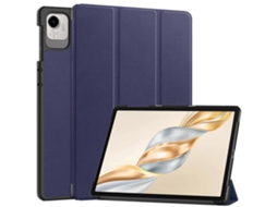 Capa De Couro Para Tablet For Honor Pad X9 Pro Custer Pure Color Com Suporte Triplo
