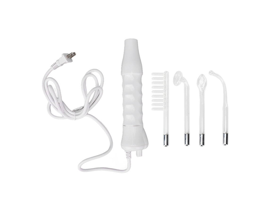 4pcs Varilla De Terapia Cutánea De Alta Frecuencia Para Tratamiento De Acné