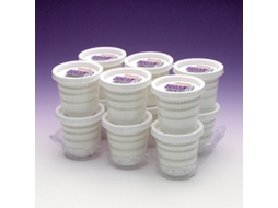 Forminhas De Papel Para Muffin Caroline, 100 Unidades, 4,1 X 2,4 Cm, Brancas